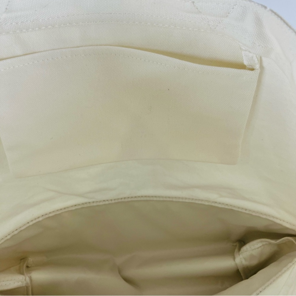 NWT Jade & Deer “Make It Happen" Tote Bag with Zip Pouch Wallet Cream Gold - Picture 5 of 16